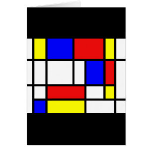 Mondrian - Primärfarbkarte