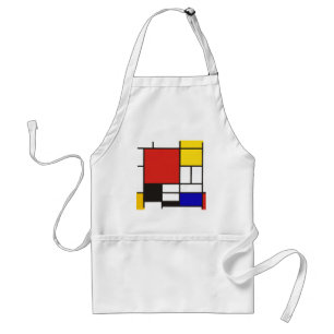 Mondrian Schürze
