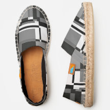 Mondrian Style Abstrakt Moderne Muster Schwarz-wei
