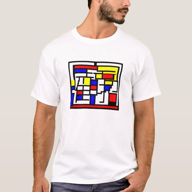 Mondrian T-Shirt (Vorderseite)