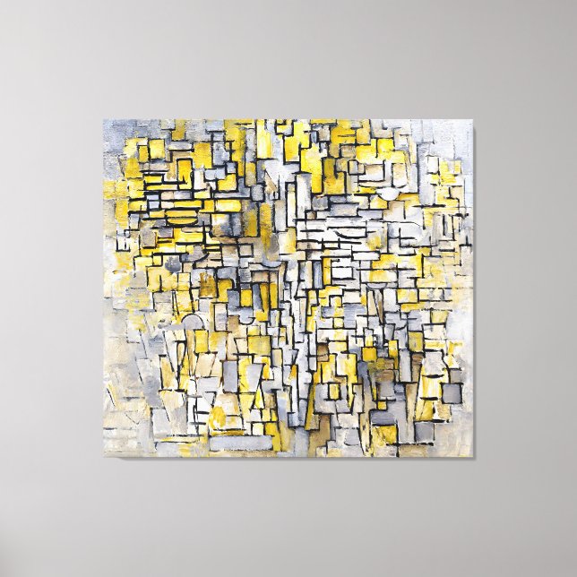 MONDRIAN - TABLEAU Nr. 2 - Comp. Nr. VII - 1913 - Leinwanddruck (Vorderseite)