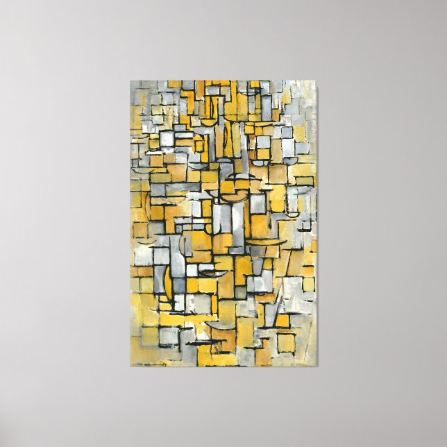 MONDRIAN - TABLEAU Nr. I - 1913 - Leinwanddruck (Vorderseite)
