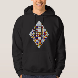 Mondrian Victory Boogie Woogie Neo Plasticism Abst Hoodie