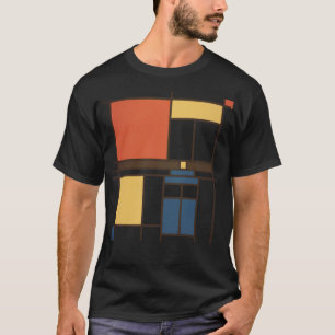 Mondrian Who  T-Shirt