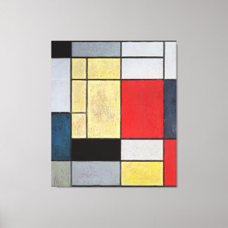 MONDRIAN - Zusammensetzung I - 1920 - De Stijl - Leinwanddruck