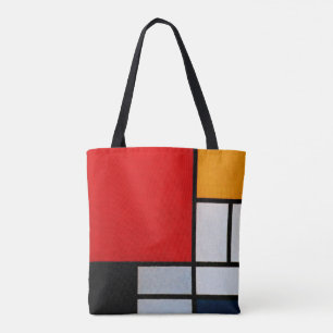 Mondrian - Zusammensetzung mit großem rotem Flugze