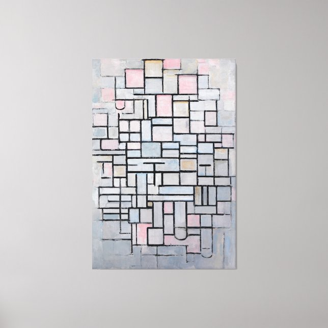 MONDRIAN - ZUSAMMENSETZUNG Nr. IV ZUSAMMENSETZUNG  Leinwanddruck (Vorderseite)