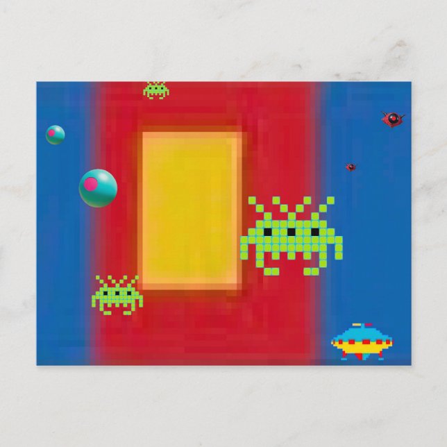 Mondrianos II Postkarte (Vorderseite)