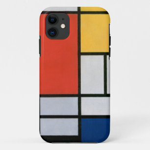 Mondrians Komposition Rot, Gelb, Blau, Schwarz Case-Mate iPhone Hülle