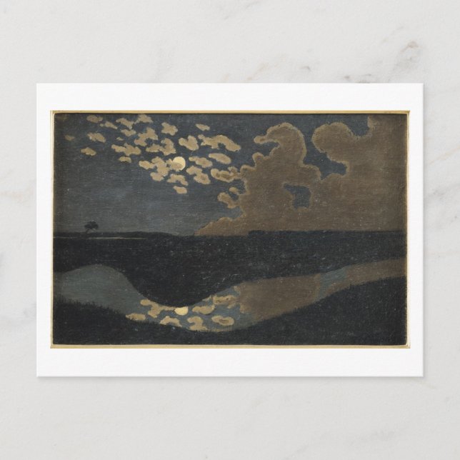 Mondschein, 1894 postkarte (Vorderseite)