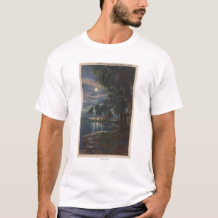 Mondschein auf einem Florida BeachFlorida T-Shirt
