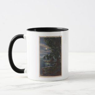 Mondschein auf einem Florida BeachFlorida Tasse