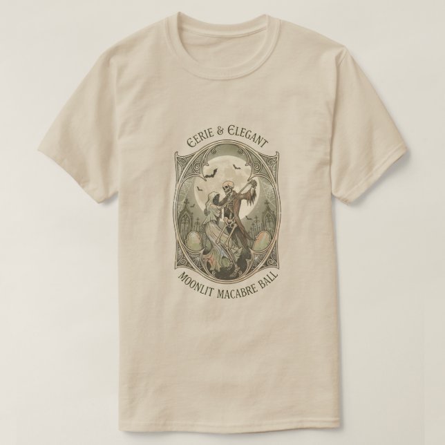 Mondschein-Makabrer-Ball T-Shirt (Design vorne)