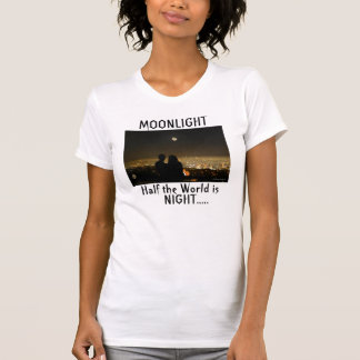 Mondschein-Nachtwelt T-Shirt