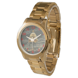 Mondschein Pauls McGehee "Hauptstadt durch" Armbanduhr