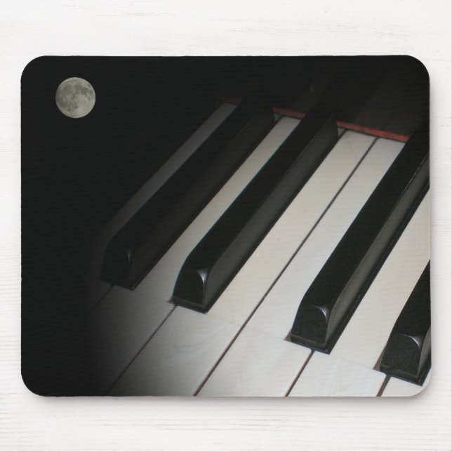 Mondschein-Sonate v4 Mousepad (Vorne)