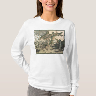 Mondschein-Winter-Landschaft T-Shirt