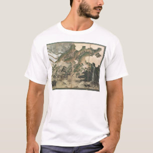 Mondschein-Winter-Landschaft T-Shirt