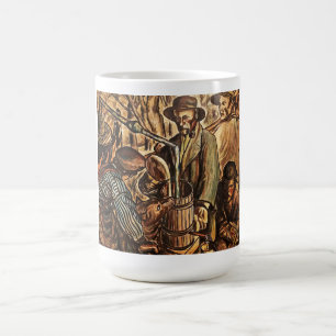 Mondscheinbrenner bei der Herstellung von White-Li Verwandlungstasse