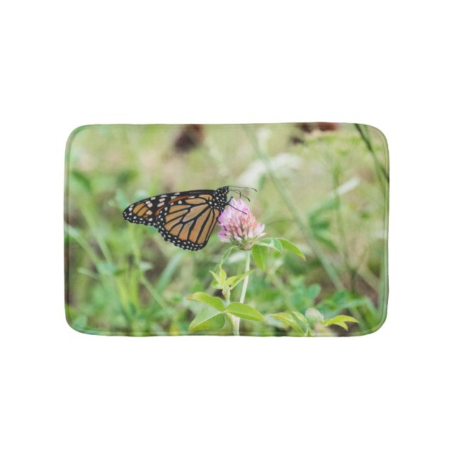 Mondschmetterling Badematte (Vorderseite)