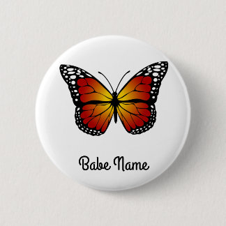 Mondschmetterling Button