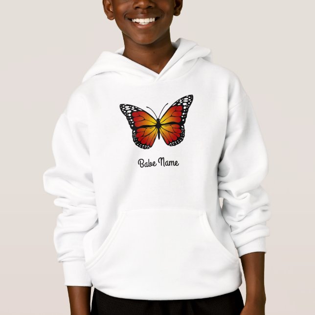Mondschmetterling Hoodie (Vorderseite)