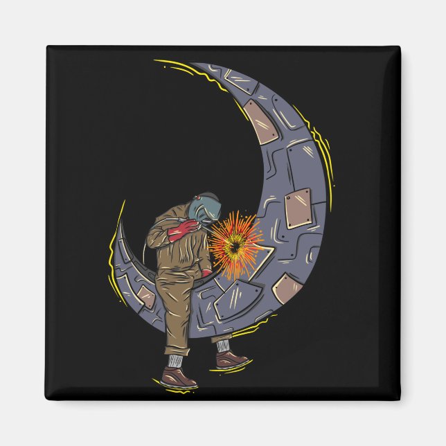 Mondschweißen Magnet (Vorne)