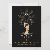 *~* Mondstars Golden Goddess Sea Badeort Urn 12x18