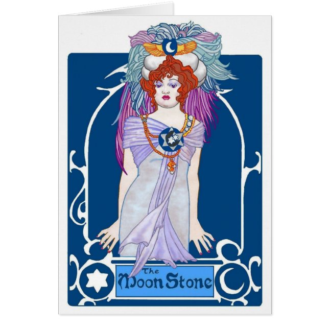 Mondstein-Karte (Vorne)