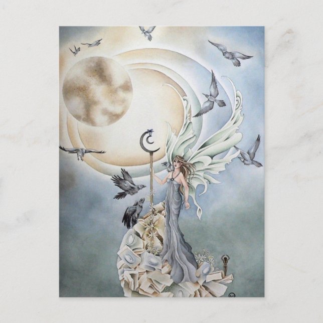 Mondstein Postkarte (Vorderseite)