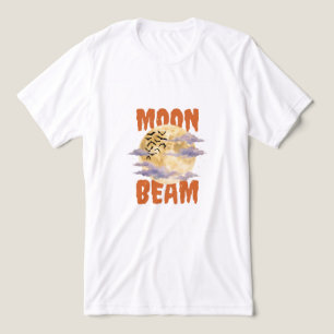 Mondstrahl-T-Shirt Himmlisches Mondlicht-Design Tri-Blend Shirt