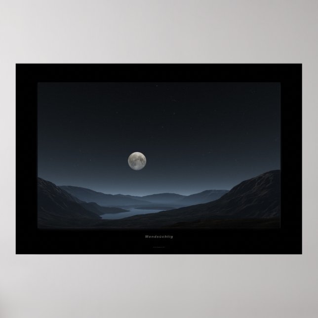 Mondsuechtig Poster (Vorne)