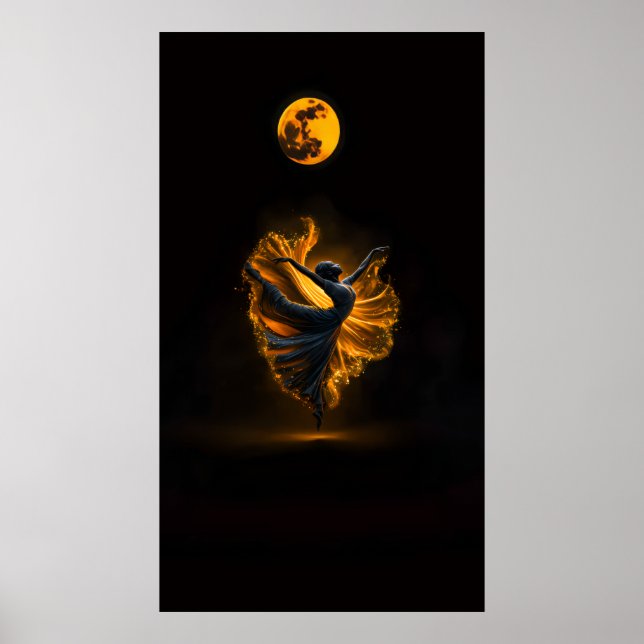 Mondtanz Poster (Vorne)