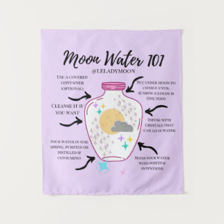 Mondwasser 101 wandteppich