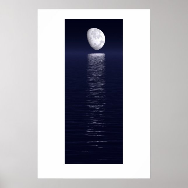 Mondweg Poster (Vorne)