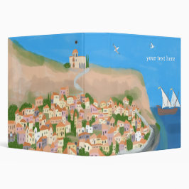 Monemvasia Griechenland Insel Reise Europa INDIVID 3,8 Cm Ordner