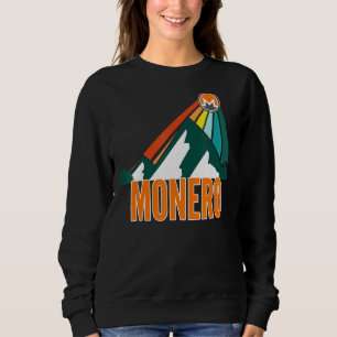 Monero Xmr Krypto Monte San Giorgio Sweatshirt