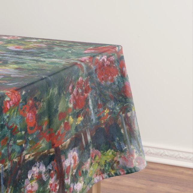 Monet 1887 Vintag Peony Garden Tischdecke (Beispiel)