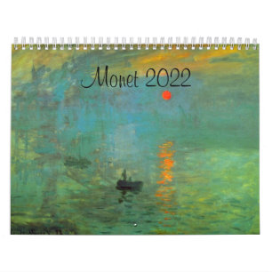 Monet 2022 Französischer Kunstkalender Kalender
