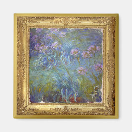 Monet Agapanthus Blume Masterpiece Magnet
