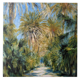 Monet - Algier, der Garten von Essai Fliese