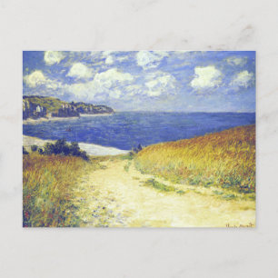 Monet - Alley Near Pourville, Postkarte