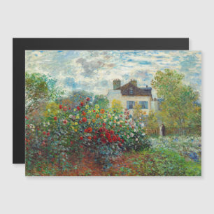 Monet - Artist's Garden Argenteuil Magnetkarte