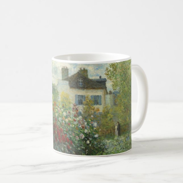 Monet Artists Garden in Argentinien Kaffeetasse (VorderseiteRechts)