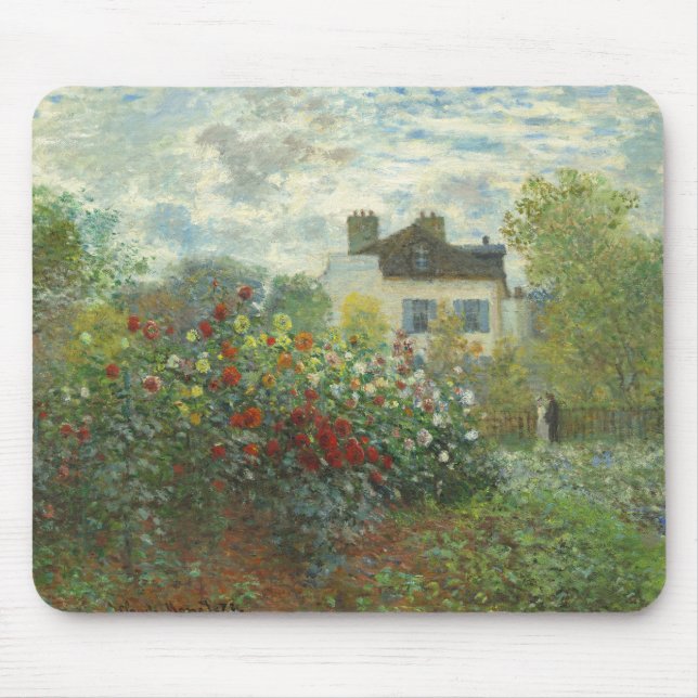Monet Artists Garden in Argentinien Mousepad (Vorne)