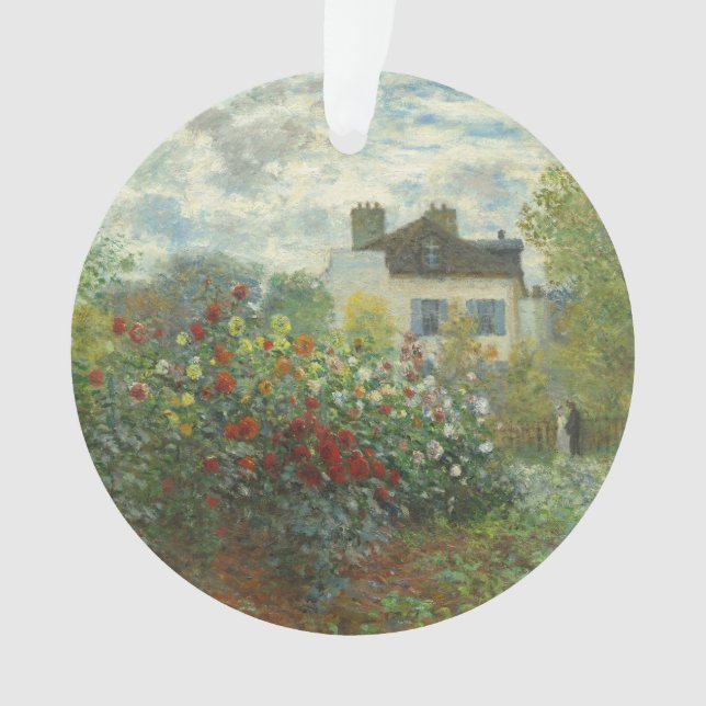 Monet Artists Garden in Argentinien Ornament (Vorderseite)