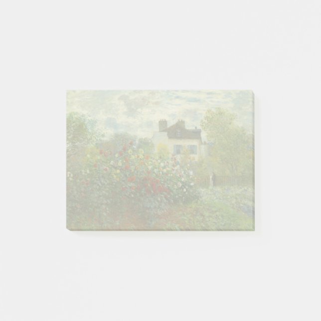 Monet Artists Garden in Argentinien Post-it Klebezettel (Vorderseite)
