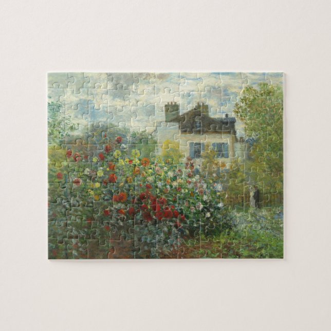 Monet Artists Garden in Argentinien Puzzle (Horizontal)