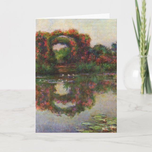 Monet Birthday Card Karte (Vorderseite)
