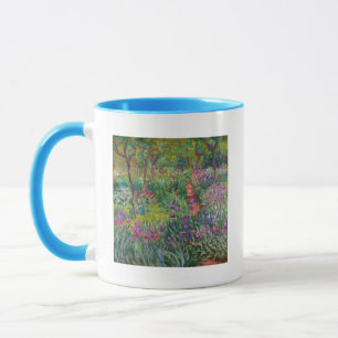 monet Blumen vintage die-Schwertlilie-Garten-in-Gi Tasse